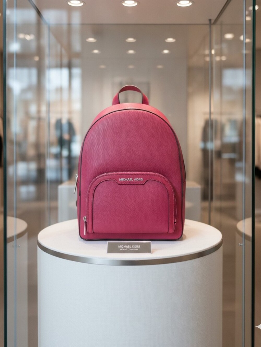Michael Kors Fuchsia Backpack